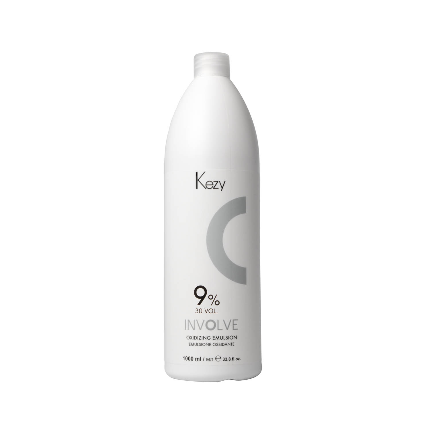 Окисник 9% Kezy Involve Сolor Oxidant 30 Vol, 1000 ml - 1